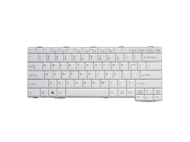 Alt view image 2 of 5 - Keyboard for Fujitsu Lifebook E751 E752 S761 S762 S560 S760 E741 MG G7US White color