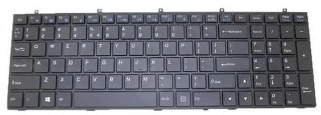Main image of Laptop Replacement Keyboard For BBEN G156M 15.6 English US Black With Backlit