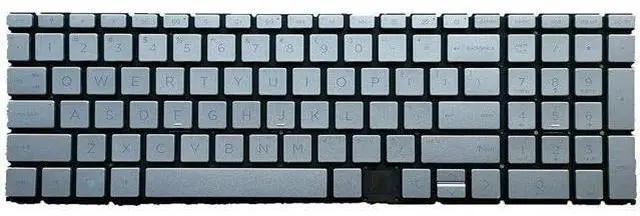 Main image of US Silver Backlit Keyboard for HP Envy 15-ED 15-ED0003CA 15-ED0008CA 15-ED0010CA