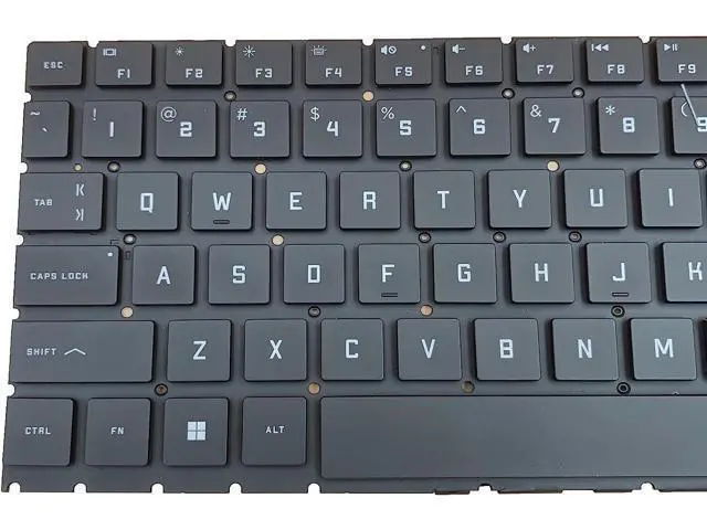 Alt view image 3 of 5 - replacement keyboard for HP Omen 15-EK 15-EK0020CA 15-EN 15-EN1013DX US white Backlit