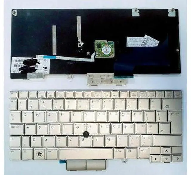 Main image of Silver UK Keyboard including Point Stick for HP EliteBook 2760P