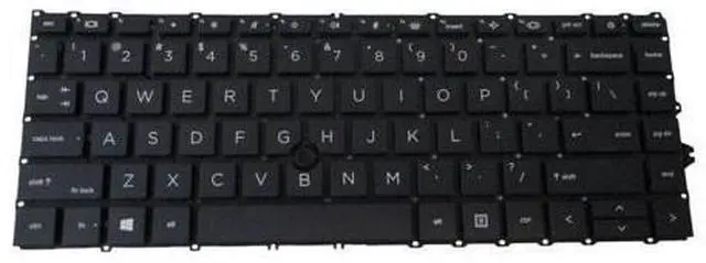 Main image of Backlit Keyboard with Pointer for HP EliteBook 840 G7 845 G7 Laptops