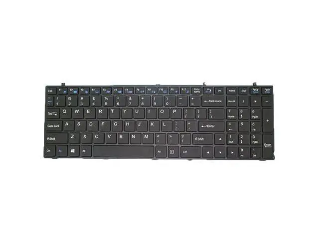 Alt view image 3 of 5 - No Backlit Keyboard For CLEVO W350 W350ETQ W370 W370ET W370SK W370SS W370ST OEM