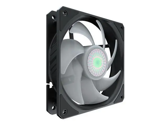 Alt view image 5 of 6 - Cooler Master SickleFlow 120 ARGB Computer Case Cooling fan silence CPU cooler PWM fans For Asus Aura ASRock MSI RGB motherboard