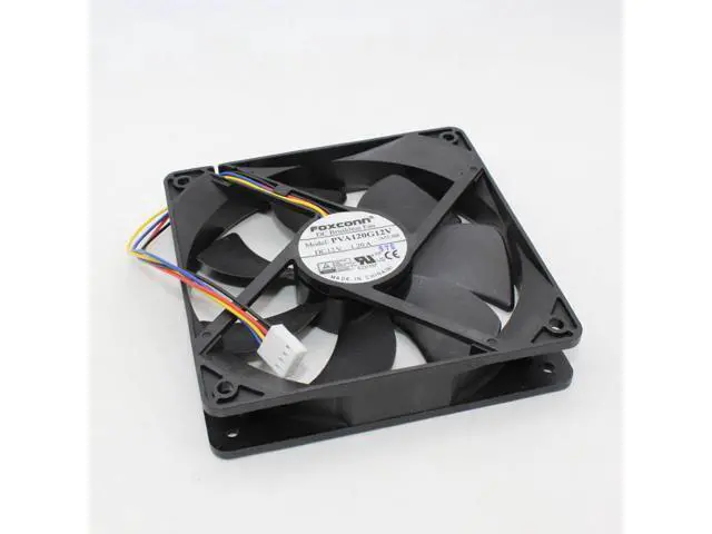 Alt view image 3 of 5 - Foxconn PVA120G12V DC12V 1.2A 12cm 12025 large air volume cooling fan 6000RPM