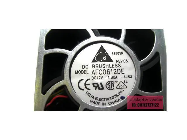 Alt view image 2 of 6 - FOR HP DL380 G5 394035-001 server chassis cooling fan Delta AFC0612DE 1.8A