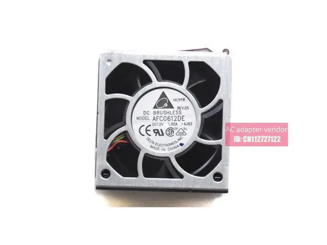 Alt view image 6 of 6 - FOR HP DL380 G5 394035-001 server chassis cooling fan Delta AFC0612DE 1.8A
