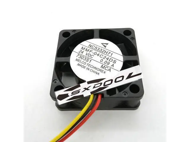Alt view image 4 of 5 - New Original Nidec Inverter fan for Mitsubishi drive NC5332H71 MMF-04C24DS MCA 24V 0.09A 40*40*15MM