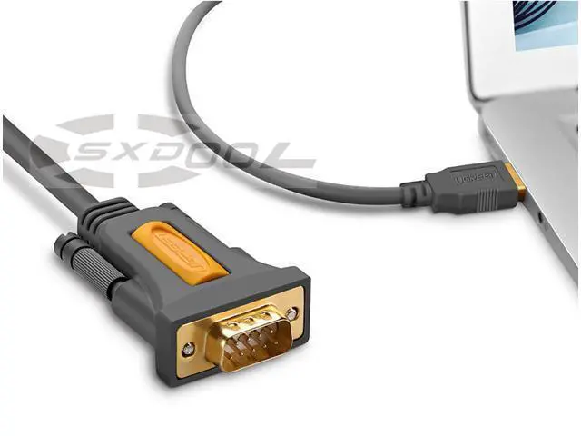 Alt view image 6 of 6 - (1.5m / 59 inch) USB to Serial Converter USB to RS-232 Adapter nine-pin com port DB9