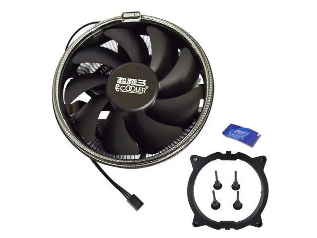 Alt view image 5 of 6 - 12cm LED Blue Aperture CPU Cooler 12cm PWM Fan Silent For AMD AM3 AM4 Intel 775 115X CPU Cooling Radiator Quiet