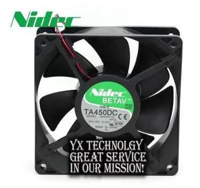Main image of Nidec New 120*120*38mm TA450DC B34978-55 24V 0.41A 12cm 12038 windy Inverter fans for nidec