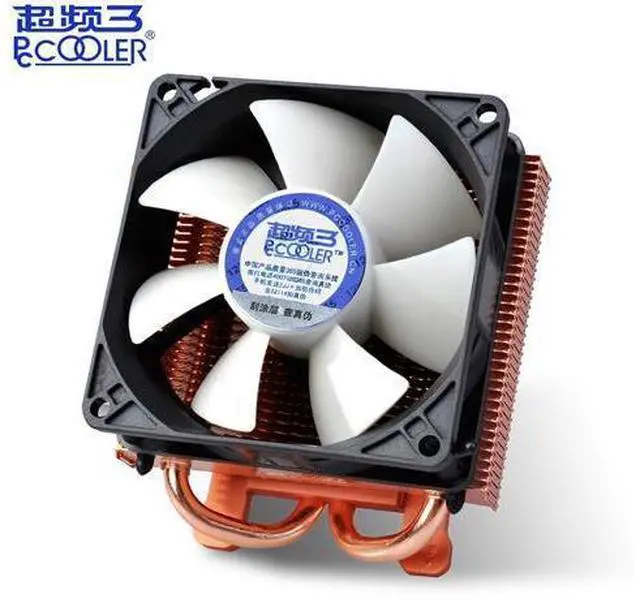 Main image of K80 2 copper heatpipe copper plating heatsink Graphics card cooler 80mm quiet fan VGA cooling GPU radiator 3pin & Molex
