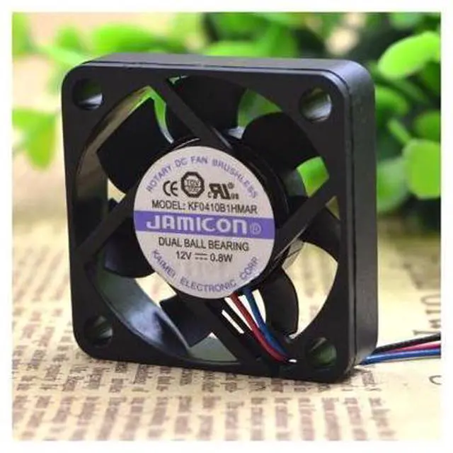 Main image of JAMICON KF0410B1HMAR 5CM\/ cm 12V 0.8w 3 lines nverter mute fan cooling fan