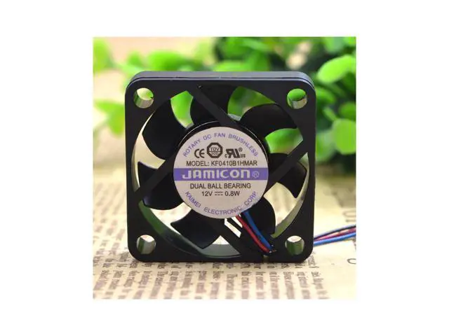 Alt view image 2 of 4 - JAMICON KF0410B1HMAR 5CM\/ cm 12V 0.8w 3 lines nverter mute fan cooling fan