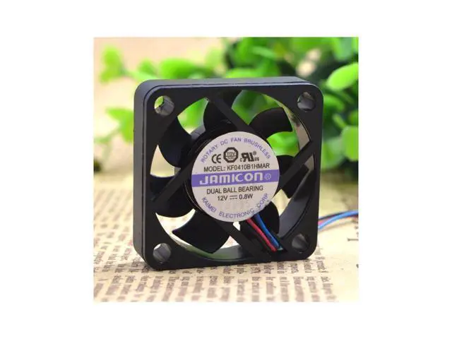 Alt view image 3 of 4 - JAMICON KF0410B1HMAR 5CM\/ cm 12V 0.8w 3 lines nverter mute fan cooling fan