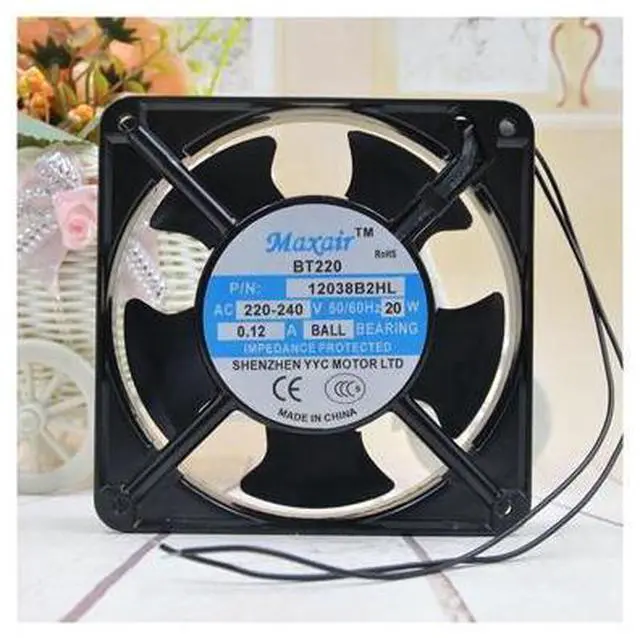 Main image of MAXAIR BT220 12cm 220V 0.12A 20W 12038 12038B2HL zer Cooling Fan