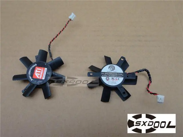 Alt view image 3 of 4 - SUNON 125010VX-A 11.MS.B2484.GN DC 12V 2.3W Server Round Fan , graphics card fan diameter 4.5cm hole 3.2cm POWER LOGIC PLD05010S12HH 2-wire 2-pin