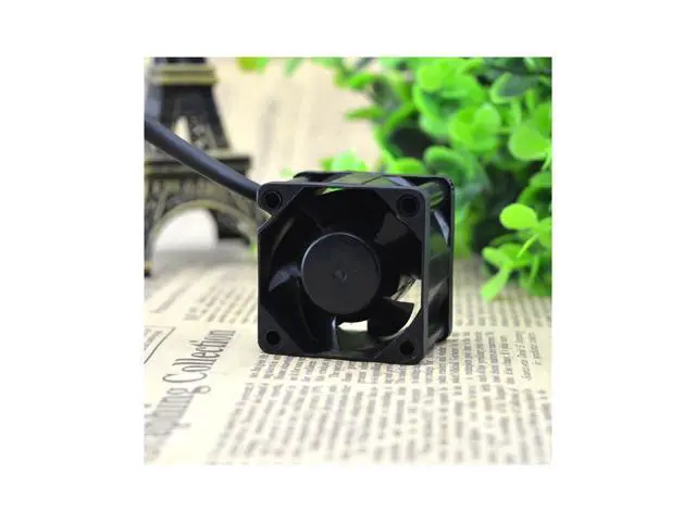 Alt view image 5 of 5 - RDH4028B2 4028 4CM 24V 0.16A 3-wire double ball cooling fan