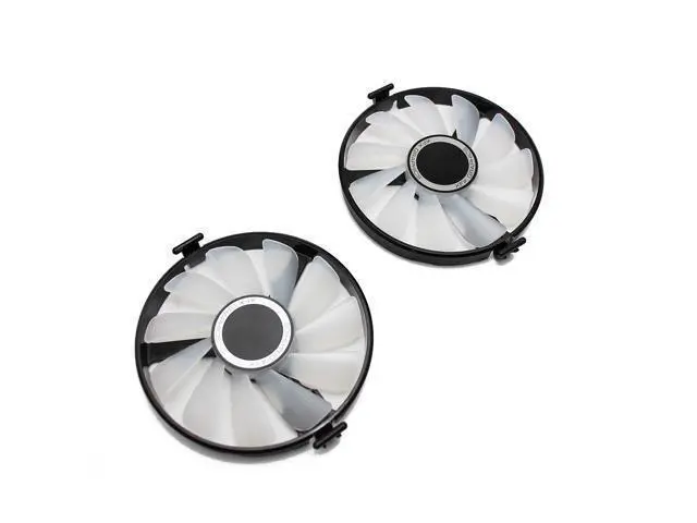 Alt view image 4 of 5 - 1 pair FDC10U12S9-C Cooler Fan Replace XFX AMD Radeon RX 470 480 580 RX580 RX480 RX470 EDITION Crimson Graphics Card Cooling Fan