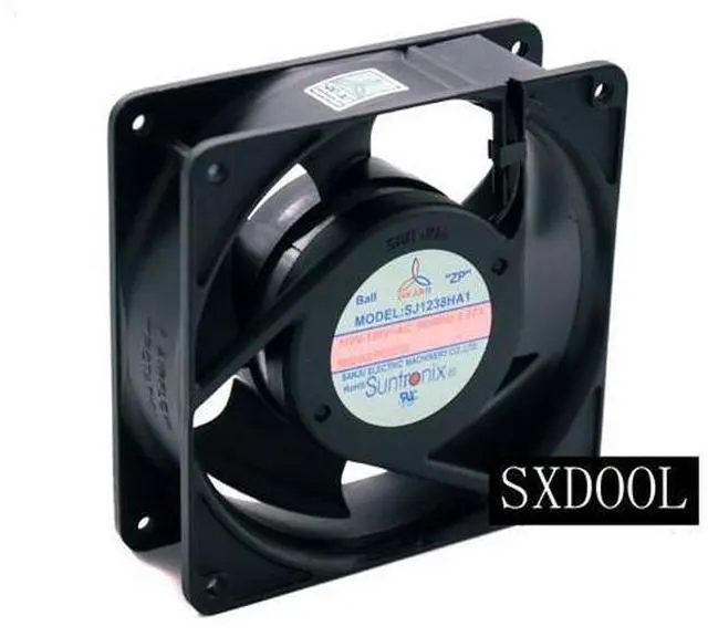 Alt view image 2 of 4 - New suntronix SANJUN SJ1238HA1 110V-120V 0.27A 12038 cooling fan