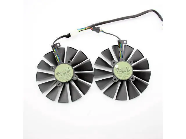 Alt view image 3 of 5 - 95MM T129215SM GPU Cooler Fan ASUS ROG POSEIDON GTX1080TI STRIX Video Card Replacement Fan