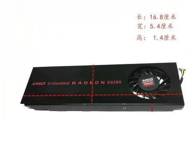 Main image of For AMD Radeon Pro WX 4100 3100 2100 E9260 3D Modeling Professional Graphics Fan FirstD FD6010U12D