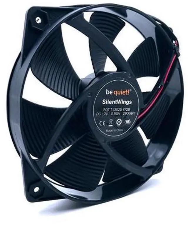 Main image of 135mm fan bequiet fan silentwings BQT T13525-YF28 135mm 135*135*25mm DC 12V 0.50A 2800RPM axial cooling fan