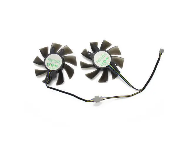 Alt view image 4 of 4 - 2PCS/lot P106 GA82S2H GALAX GTX1060 Cooler Fan KFA2 Gece GTX 1060 OC Graphics Cards as replacement Fa