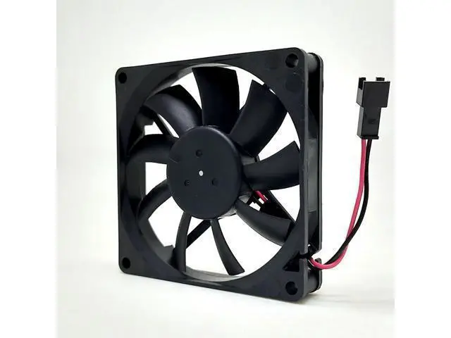 Alt view image 3 of 4 - cooling fan 80mm Delta 8015 DC 24V ultra thin mute fan AFB0824HB 8cm dual ball bearing case inverter fan SM-SR plug