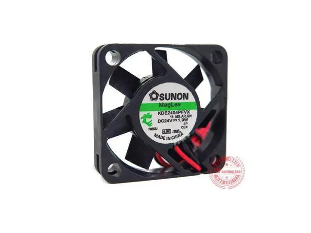 Alt view image 3 of 4 - SUNON 4010 KDE2404PFVX DC 24V 1.9W 2 lines silence cooling fan