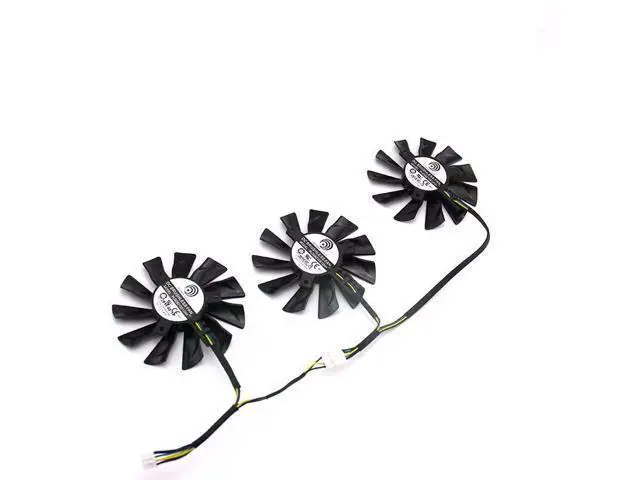 Alt view image 4 of 5 - For MSI GTX1080ti 1080 1070ti 1070 1060 980ti Dark Dragon Graphics Fan PLD09210S12HH DC12V 0.40A 4-wire cooler (3PCS/Lot)