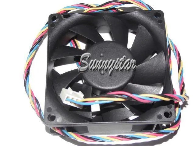 Alt view image 2 of 2 - Square Cooler of SUNON 7025 PF70251VX-Q000-S99 with 12V 3.7W 4-Wires 4 Pins case fan cpu cooler