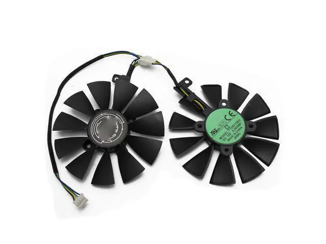 Alt view image 3 of 5 - 88mm T129215SU 0.50A For ASUS GTX1060 1070 Ti RX 470 570 580 Dual OC cooling fan a pair