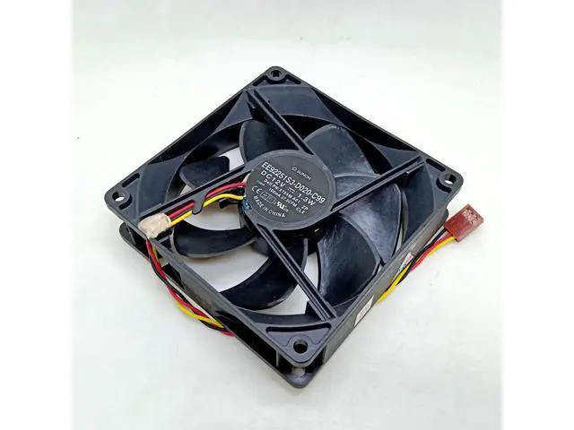 Alt view image 3 of 4 - EE92251S3-D020-C99 Sunon projector fan 9cm 9225 12V 1.23W X755M cpu cooler heatsink axial Cooling Fan