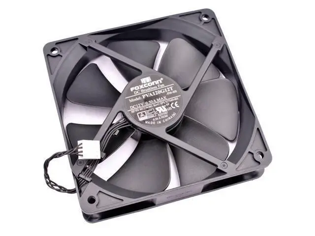 Alt view image 3 of 4 - NEW PVA120G12T Foxconn 12cm 12025 12V 0.50A server chassis CPU cooling
