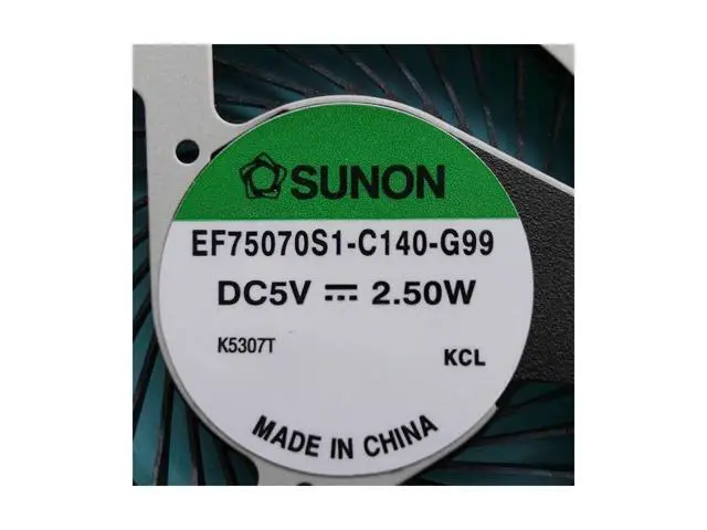 Alt view image 2 of 3 - New and Original CPU fan for SUNON EF75070S1-C140-G99 laptop CPU cooling fan cooler
