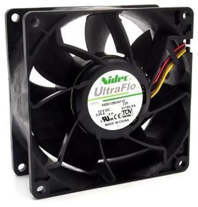 Main image of New Cooling Fan 9238 V92E12BUA7-07 T35A3 12V 3.24A For FRONT SYSTEM FAN ASSY ML330 G6 ML150 G6 519740-001 2pcs\/lot