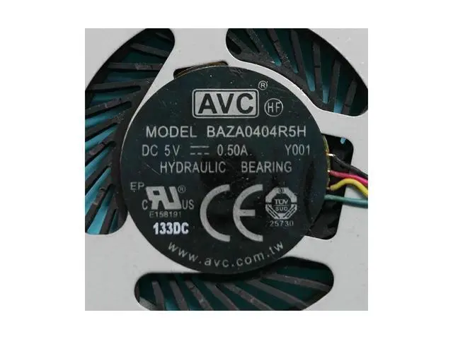 Alt view image 2 of 3 - New original cpu fan for AVC BAZA0404R5H DC 5V 0.5A Y001 CPU COOLING FAN COOLER