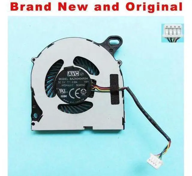 Main image of New original cpu fan for AVC BAZA0404R5H DC 5V 0.5A Y001 CPU COOLING FAN COOLER