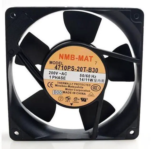 Main image of 1pcs 4710PS-20T-B30 AC 200V exhaust fan industrial Axial centrifugal fan 12025 120mm 120*120*25mm