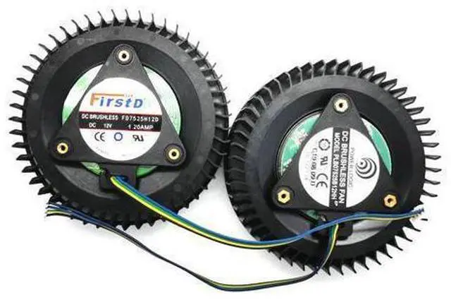 Main image of Graphics card fan FD7525H12D 12V 1.20A 4PIN For ASUS TURBO RTX 2060 2070 2080 2060S 2070S 2080TI 75*25mm PLB07525B12HH