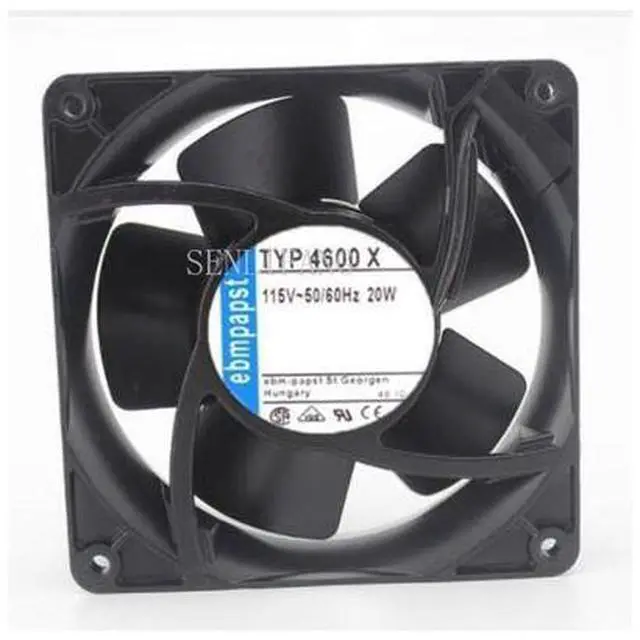 Main image of TYP4600X 120x120x38mm full metal 12CM 115V 20W TYP 4600 X axial AC cooling fan