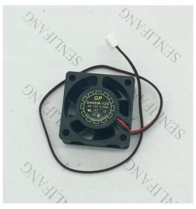 Main image of For GP D40SM-12C DC 12V 0.08A 40x40x20mm 2-wire Server Cooler Fan
