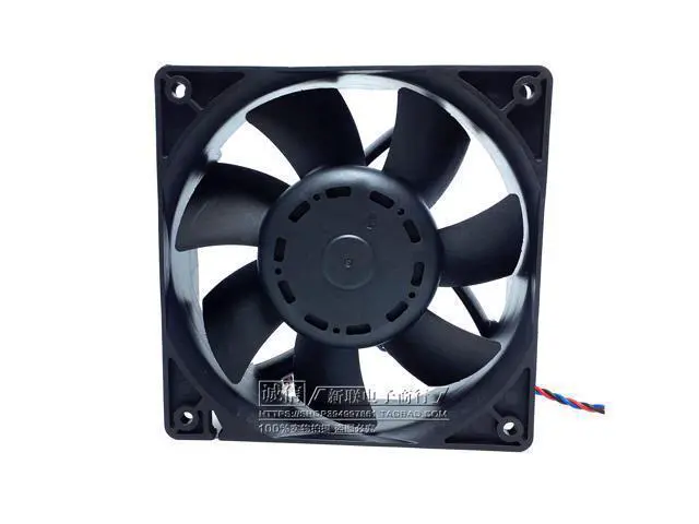 Alt view image 2 of 2 - Delta AFB1212GHE 120x120x38mm DC 12V 3.24A 3-pin TAC connector axial powerful cooling fan