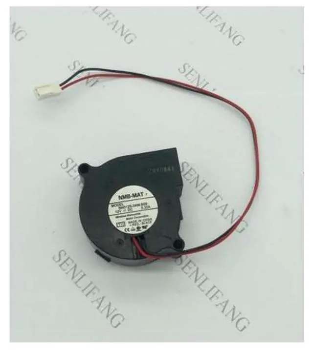 Alt view image 2 of 2 - BM5125-04W-B50 BM5125-04W-B59 5025 5CM 12V 0.32A 2 line blower turbine fan