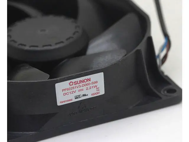 Alt view image 4 of 4 - 1pcs PF92251V3-D060-S99 12V 2.21W projector cooling fan 9225 92*92*25mm 4 line