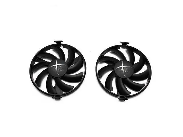Alt view image 2 of 4 - For XFX AMD Radeon R7 370 RX 470 480 570 580 RX460 RX 460 fan 95mm FDC10H12S9-C Black