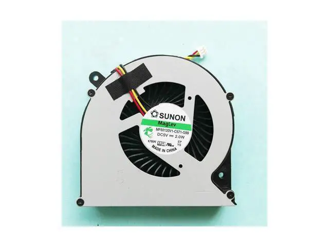 Alt view image 2 of 2 - NEW Original Laptop\/Notebook CPU Cooling Fan For Sunon MF60120V1-C571-G99 DC5V 2.0W 3PIN
