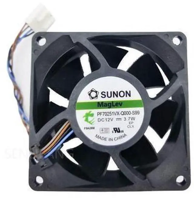 Main image of original PF70251VX-Q000-S99 7cm 7025 70x70x25mm 12V 3.7W 4 lines pwm computer chassis CPU cooling fan