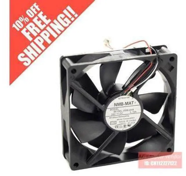 Main image of 3610KL-05W-B49 24V 0.16A NMB-MAT NMB 92*92*25 3 wire cooling fan